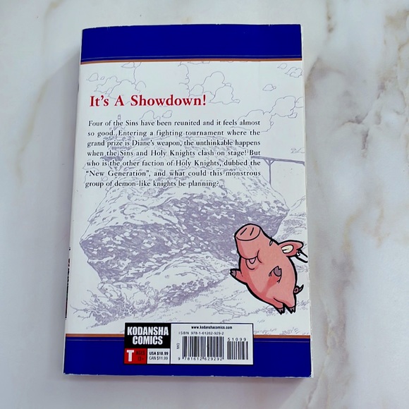 Fifth vol of manga series “The Seven Deadly Sins” - Picture 2 of 3